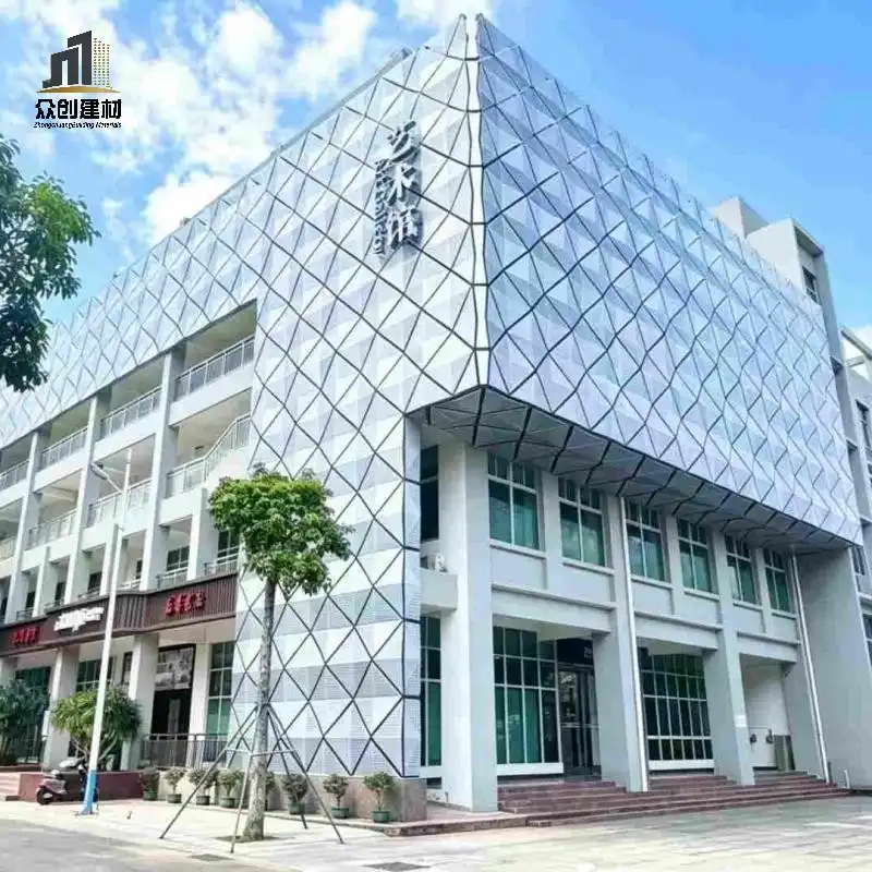A2 Non-Combustible Folded Aluminium Cladding